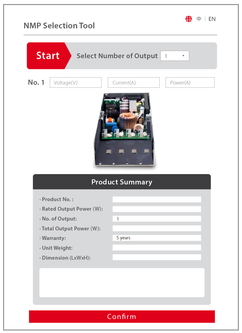 NMP Series, Industrial Configurable Power Supply from MEAN WELL